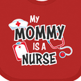 thumbnail image 4 of Inktastic My Mommy is a Nurse Boys or Girls Baby Bib, 4 of 4