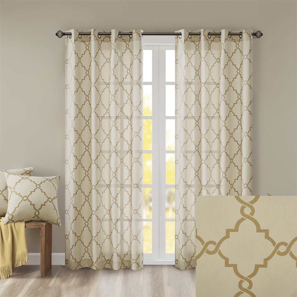 Grommet Top Window Curtain Panel (Only 1 Pc Panel)
