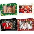 thumbnail image 1 of Christmas Photo Frame Cards 40 Pack Gold Foil Holiday Greeting Card with Envelopes, 1 of 7