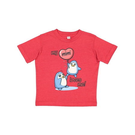

Inktastic My Mimi Loves Me Gift Toddler Boy or Toddler Girl T-Shirt