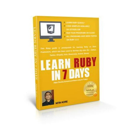 LEARN RUBY IN 7 DAYS - eBook (Best Way To Learn Ruby)