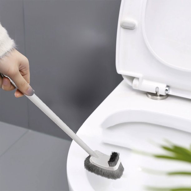 Toilet Brush News Home Use No Dead Angle Model Bathroom Toilet Dedicated Brush Long Handle Wall Hanging Toilet Cleaning Brush