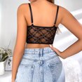 thumbnail image 3 of Gibobby Camisola de Color sólido para mujer, chaleco sin mangas, Top Sexy ahuecado en el pecho, chaleco envolvente(Negro,CH), 3 of 5