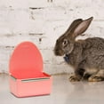 thumbnail image 6 of Stgfyxgs Rabbit Feeder for Cage Hanging Bunny Food Dish Anti Tipping Water Bowl Rabbit Dish Feeder for Birds Hamster Chinchilla Ferret Pink, 6 of 9