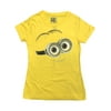Despicable Me Girls Yellow Short Sleeve Minions T-Shirt Tee Shirt XL (16-18)