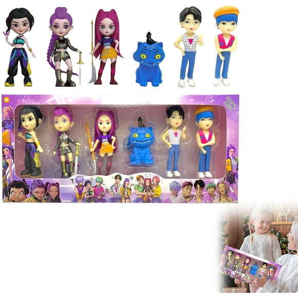 Jouets Hunters Poupées Figurine de Poupée Amusante Vêtements Accessoires pour Enfants Fan Merch Cadeaux de Noël Anniversaire pour Filles (A-5)