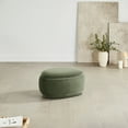 thumbnail image 2 of CHITA Velvet Ottoman with Storage Large Ottoman Coffee Table Boucle Ottoman for Living Room,Green, 2 of 10