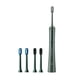 thumbnail image 2 of Cepillos de dientes eléctricos de cerdas suaves, recargables, juego de dos, 6 modos de limpieza y 5 cepillos de repuesto., 2 of 4
