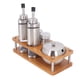 thumbnail image 1 of Conjunto de dispensadores de condimentos, Botellas prácticas de vinagre de aceite sellado para especias, 1 of 7