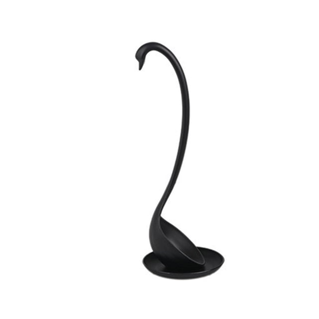 Mistaha Soup ladle swan with tray can be vertical soup spoon multi-purpose kitchen tableware spoon