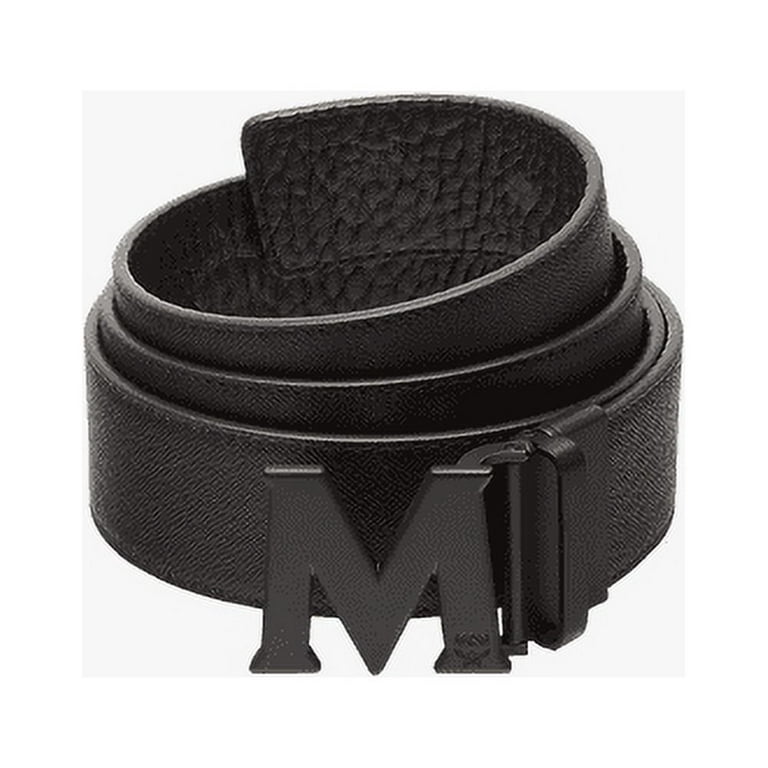 matte black belt monogram