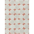 thumbnail image 2 of Addison Rugs Chantille Indoor/Outdoor Transitional Circles Salmon Washable Rectangle Rug, 3' x 5', 2 of 6