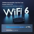 thumbnail image 2 of Router WiFi 6 para juegos Tenda AX3000 de doble banda Gigabit Home, 2 of 8