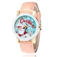 thumbnail image 1 of Reloj de regalo de Navidad con dibujos de Papá Noel, reloj para estudiantes y niños, reloj de moda informal para mujer, 1 of 5