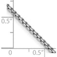 thumbnail image 5 of 14K White Gold Wg 1.75mm Semi-Solid Round Box Chain (20 X 1.75) bc139-20, 5 of 5