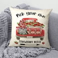 thumbnail image 4 of Clearance! Boovnll 4th of July Pillow Covers 18x18, Red White Blue Stars Stripe Linen Throw Pillow Covers - Patriotic Pillow Covers for Memorial Day Home Sofa Couch Decor, 4th of July Decorations, 4 of 6