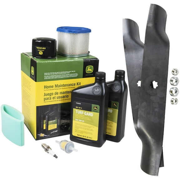John Deere Model LT150 w/ Engine CV15S-41610 Maintenance Kit and Highlift Blades
