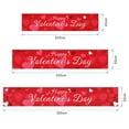 thumbnail image 4 of Happy Valentines Day Banner Decorations XtraLarge Size 20x98 Inch Valentine Yard Banner for Party Decor Red Heart Romantic Happy Valentine's Day Backdrop Poster Hanging Outdoor Gate Fence Door Wall, 4 of 8