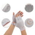 thumbnail image 3 of Unique Bargains 1 Pair Anti-slip Bears Manicure Gloves Gray, 3 of 6