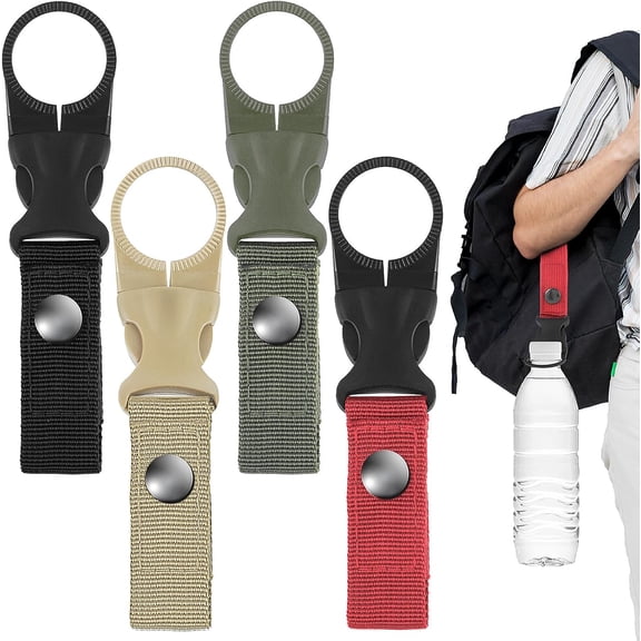 Water Bottle Clip to Backpack, Water Bottle Clip Holder, Grip Hook Water Bottle for Outdoor
