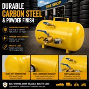 XtremepowerUS 5-Gallon Tire Bead Seater Air Blaster, 145 PSI Heavy Duty Air Cannon with Pressure Gauge for Cars, Trucks, Tractors & ATVs