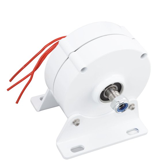 6000W 3 Phase Alternator, Gearless Permanent  Generator, 48V Low Speed AC Alternator Generators With Base Use For Vertical Or Horizontal Wind Turbine 750rpm