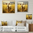 thumbnail image 3 of Designart "Adorable Caprine Image In Grassland II" Animals Goat Picture Framed Wall Art Prints, 3 of 5