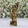 thumbnail image 2 of Lord Ganesha Statue Large Ganesha Idol Brass Ganpati Sculpture Hindu God Statue Ganesha Figurine Ganesh Murti Good Luck God for Gift Handcrafted God Statue Indian Home Temple Decor - AtoZ India Cart, 2 of 5