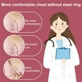 thumbnail image 4 of Spdoo Plus Size Front Closure Bra, Perfect Wireless Cotton Sleep Bras for Women, 4 of 8