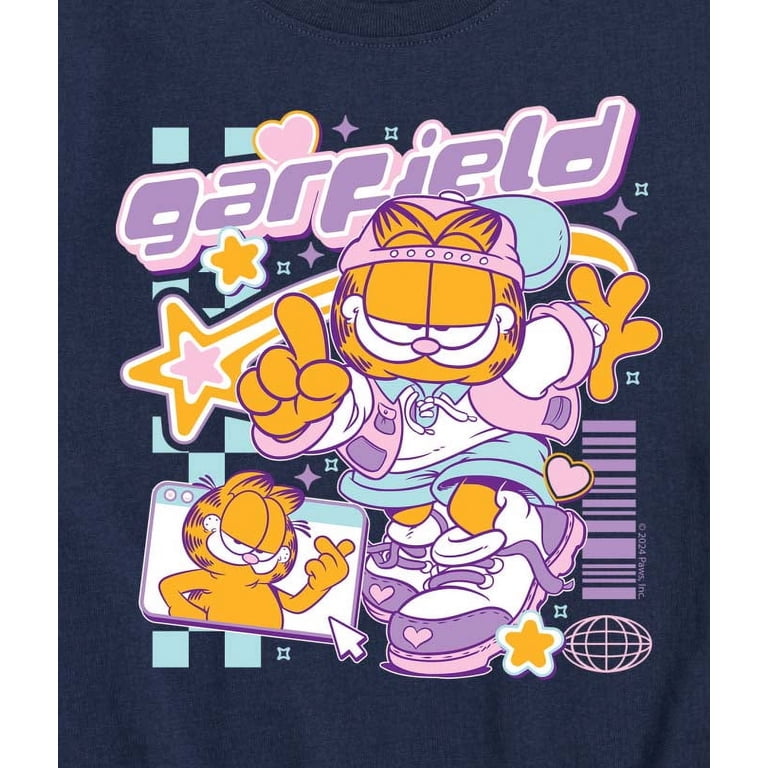 Garfield - Garf Kawaii Y2K - Youth And Toddler Short Sleeve