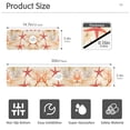 thumbnail image 3 of Yayeee Faucet Mat for Kitchen Sink 30" Diatomite Long Splash Guard Pad, Orange Starfish, 2 Pack, 3 of 7