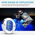 thumbnail image 2 of 2Pcs Marine LED Lights for Courtesy Cabin, 3 Inch Round Navigation Lights 12V Waterproof, Blue, 2 of 8