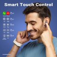 thumbnail image 2 of Auriculares inalámbricos ACEFAST T6 Bluetooth con cancelación de ruido ENC, 2 of 9