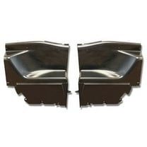 Scott Drake C9ZZ-6331486-7P Fastback Interior Quarter Panels ABS Black Plastic