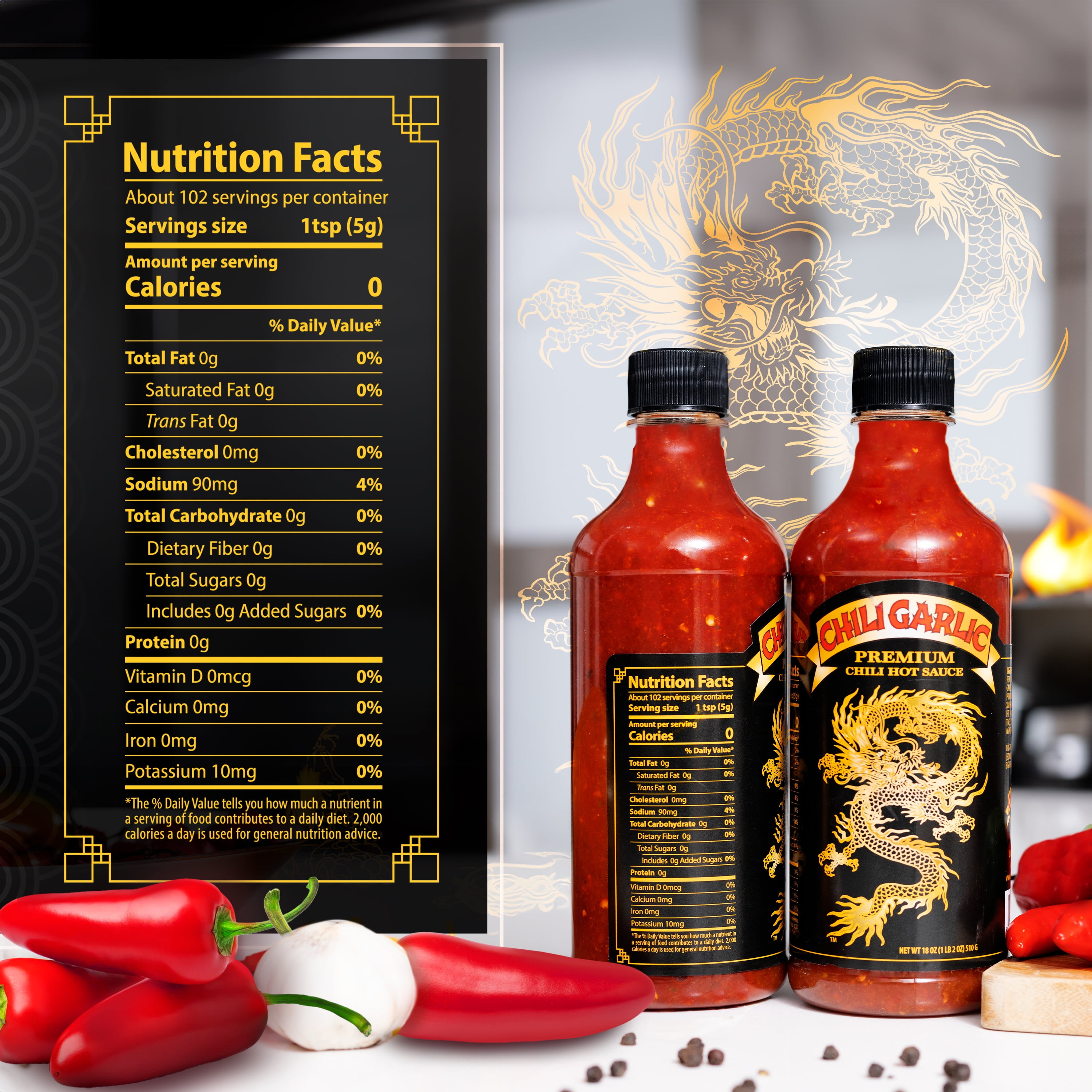 (2 pack) Underwood Ranches Sriracha