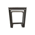 thumbnail image 5 of Carolina Classics Addison Nesting Table Set in Natural Driftwood/Aged Iron, 5 of 5