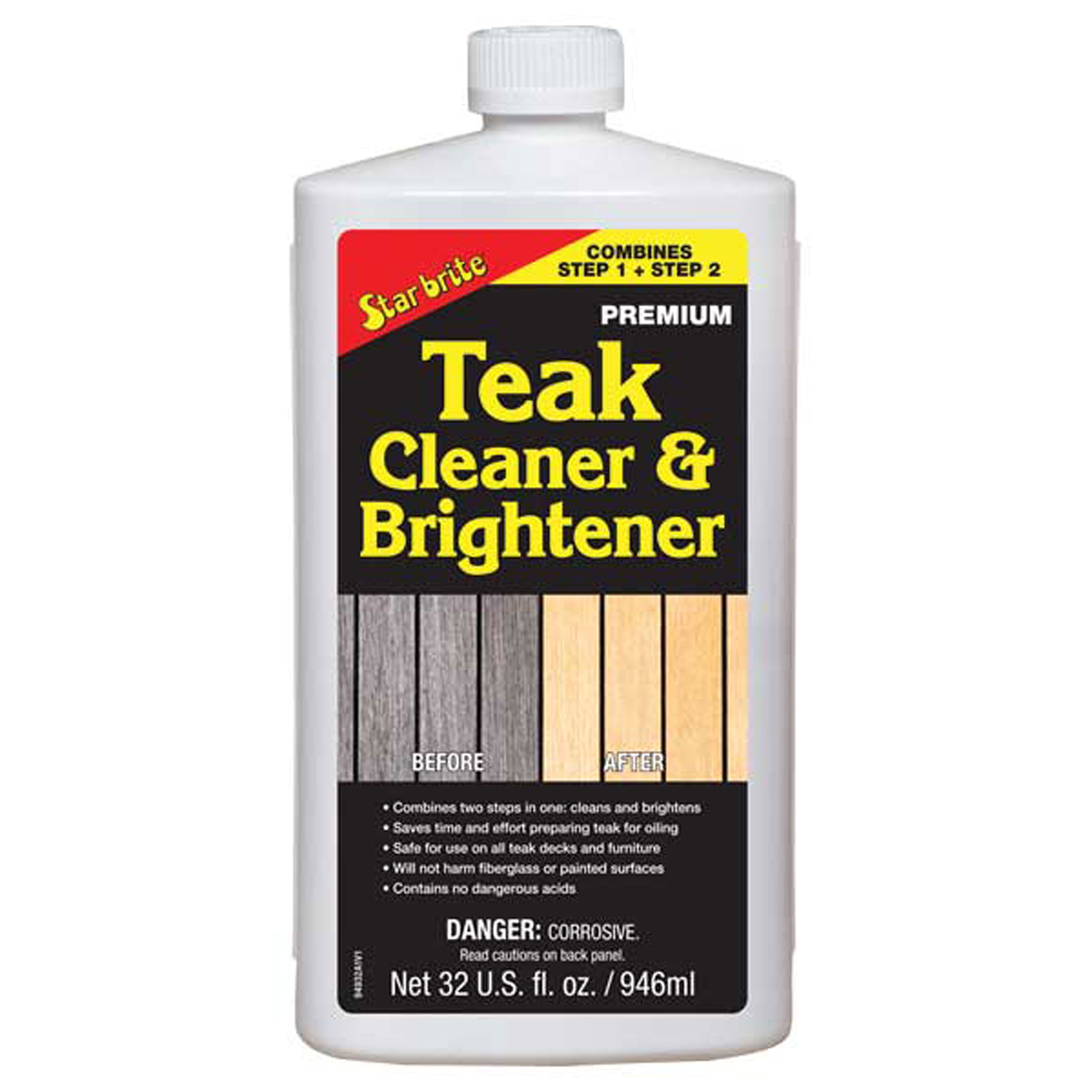 Star brite 094932 OneStep Teak Cleaner & Brightener 32 oz.