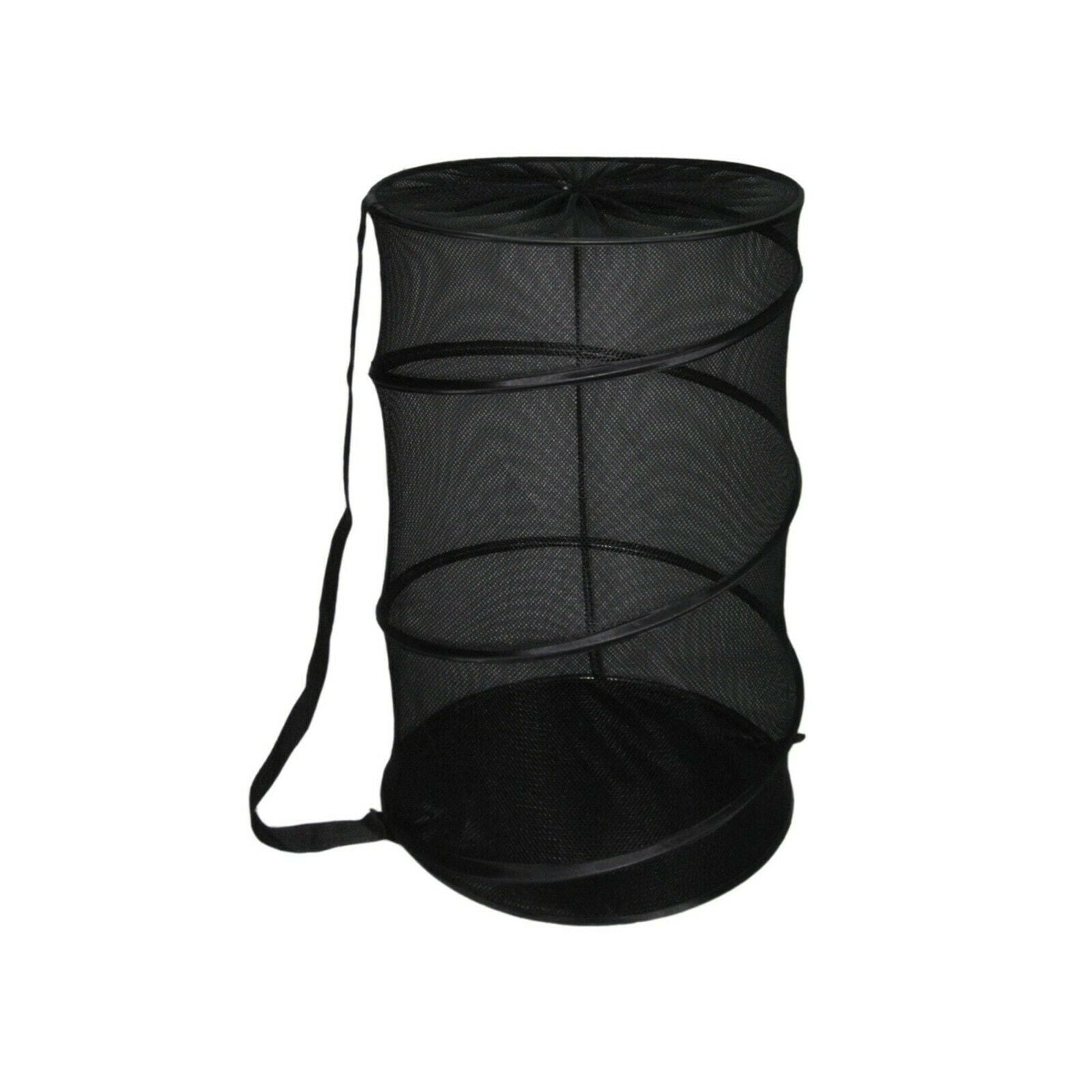 Laundry Basket Pop Up Barrel Hamper Collapsible Breathable Mesh Bag 8 Colors - Picture 9 of 34