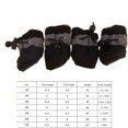 thumbnail image 4 of Greeniant Perro Gato Lluvia Protector Botas Impermeable Mascota Antideslizante Zapatos Ropa para mascotas Negro Número 5, 4 of 8