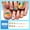 JY180-B7 Beach Coconut Tree [Jelly Glue], variant on Spice Girl Summer Beach Coconut Tree Nail Art, Simple Shell Foot Nail Patch, Hot-selling Wear Nail in Europe and America