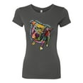 thumbnail image 3 of Dean Russo Some Angels Dog Lover Womens Slim Fit Junior Tee, Dark Grey, Small, 3 of 6