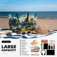 thumbnail image 5 of Xecao Valley River Dinosaur for versatile beach bag for women includes zipper pockets and waterproof material, ideal for vacations and adventures., 5 of 7