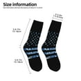 thumbnail image 2 of Goofa Navy Camouflage American Flag Pattern Children's Crew Socks, Kids' Daily Wear and Sports Socks, Breathable Socks, Sports Socks, Moisture-Wicking Socks for Children, 2 of 6