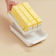 thumbnail image 1 of Feltree Cutting Box Cutter Refrigerator Fresh Storage Box with Lid Cheese Cheese Storage Box, 1 of 8
