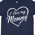thumbnail image 4 of Inktastic I Love My Mommy in White Chalk Heart Boys or Girls Toddler T-Shirt, 4 of 5