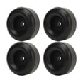 thumbnail image 1 of 4 Pack 2.5 Inch Round Rubber Trailer Door Stops with Hole and Rubber Cushion for Cargo Trailers, RVs and Marines, 1 of 2