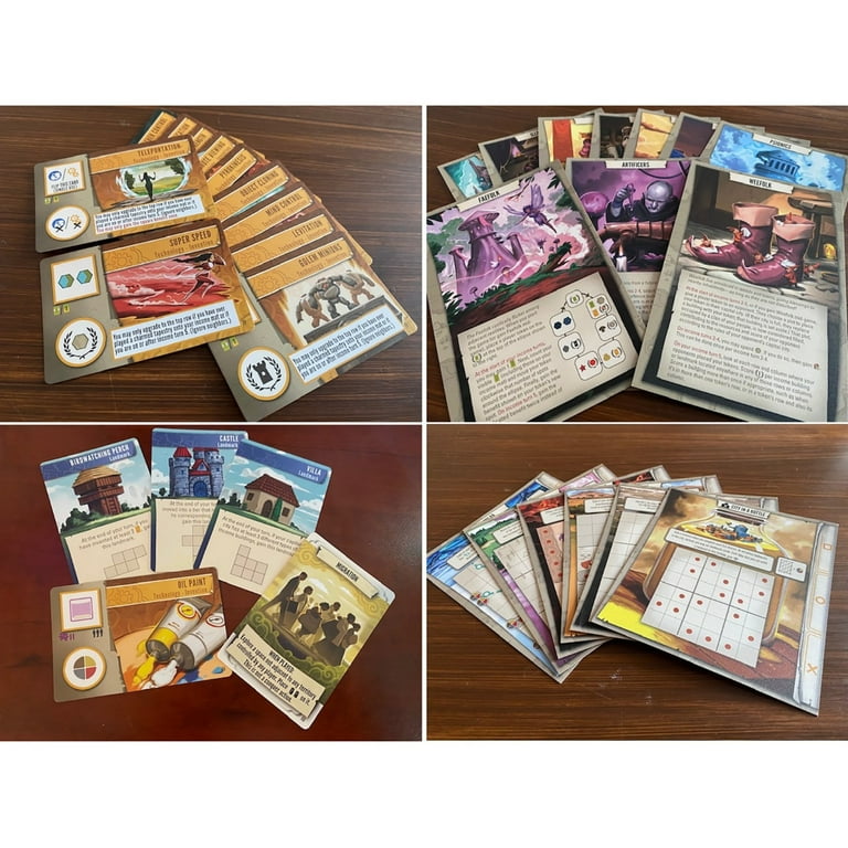 Stonemaier Games: Tapestry: Fantasies & Futures Expansion | Add to Tapestry (Base Game) | New Civs, Cards, and Cities Inspired by Fantasy and Science Fiction | 1-5 Players, 120 Mins, Ages 14+ Stonemaier Games: Tapestry: Fantasies & Futures Expansion | Add to Tapestry (Base Game) | New Civs, Cards, and Cities Inspired by Fantasy and Science Fiction | 1-5 Players, 120 Mins, Ages 14+
