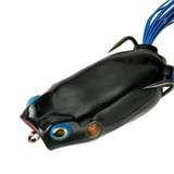 BOOYAH Poppin' Pad Crasher Hollow Body Frog Night Train 3" 1/2 oz ...