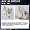thumbnail image 5 of 2-Pack Dishwasher Utensil Basket for Straws, Chopsticks - Dishwasher Safe Accessories, 5 of 5