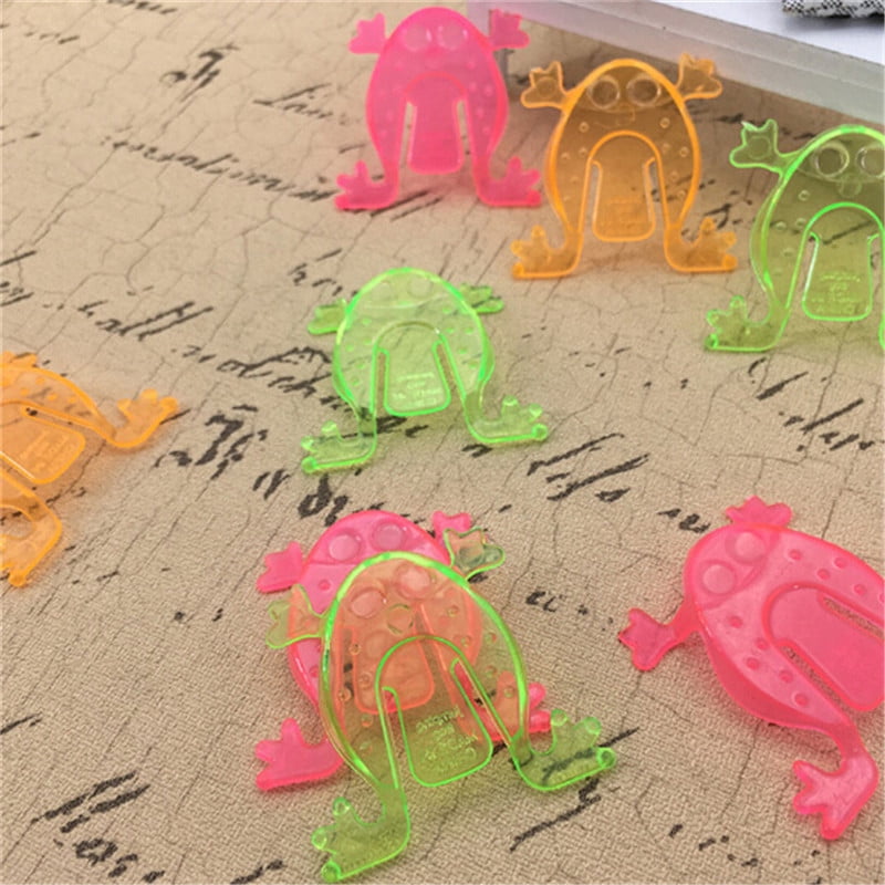 10PCS Jumping Frog Hoppers Game Kids Party Favor Kids Birthday Party Toy 